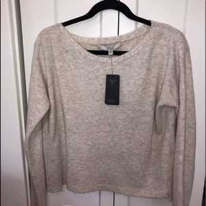 Oatmeal/Cream Guess sweater.